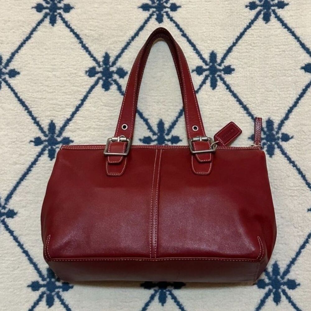 Y2K Coach Legacy Zip Tote Shoulder Bag 9545 2003